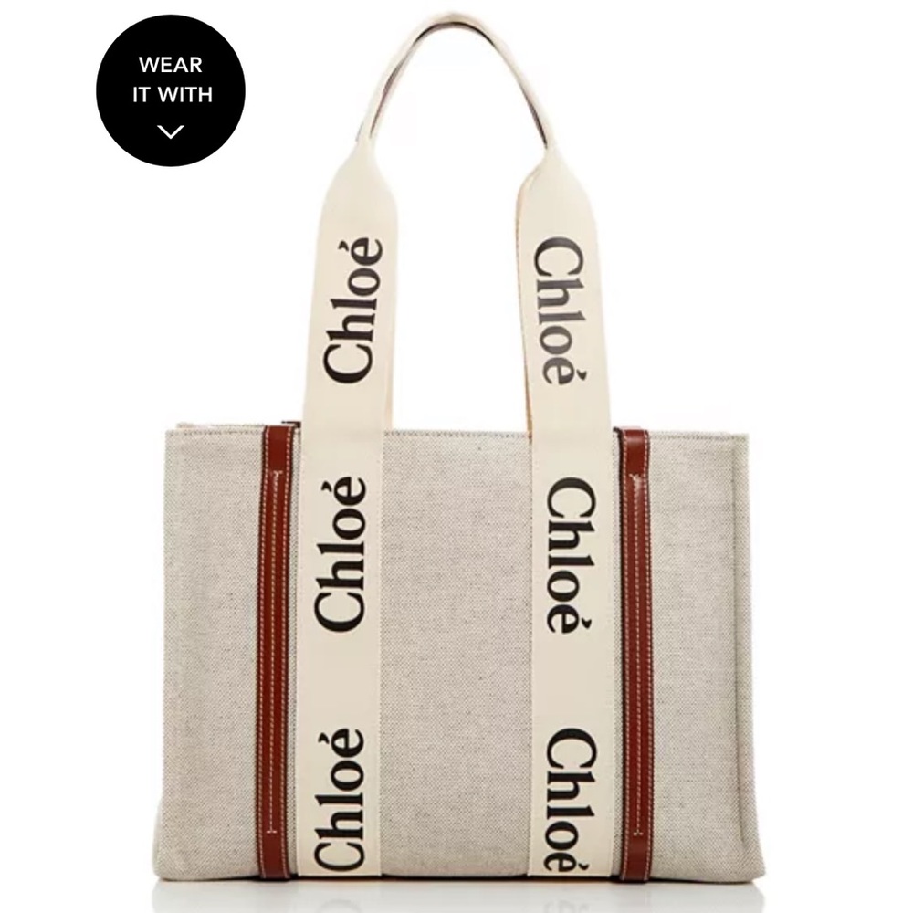 Woody Medium Canvas Tote - NWOT (Duster included but has a mark from the box)